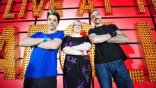 Sarah Millican, Steve Hughes & Russell Kane