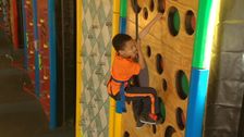 This Is Isaiah Climbing